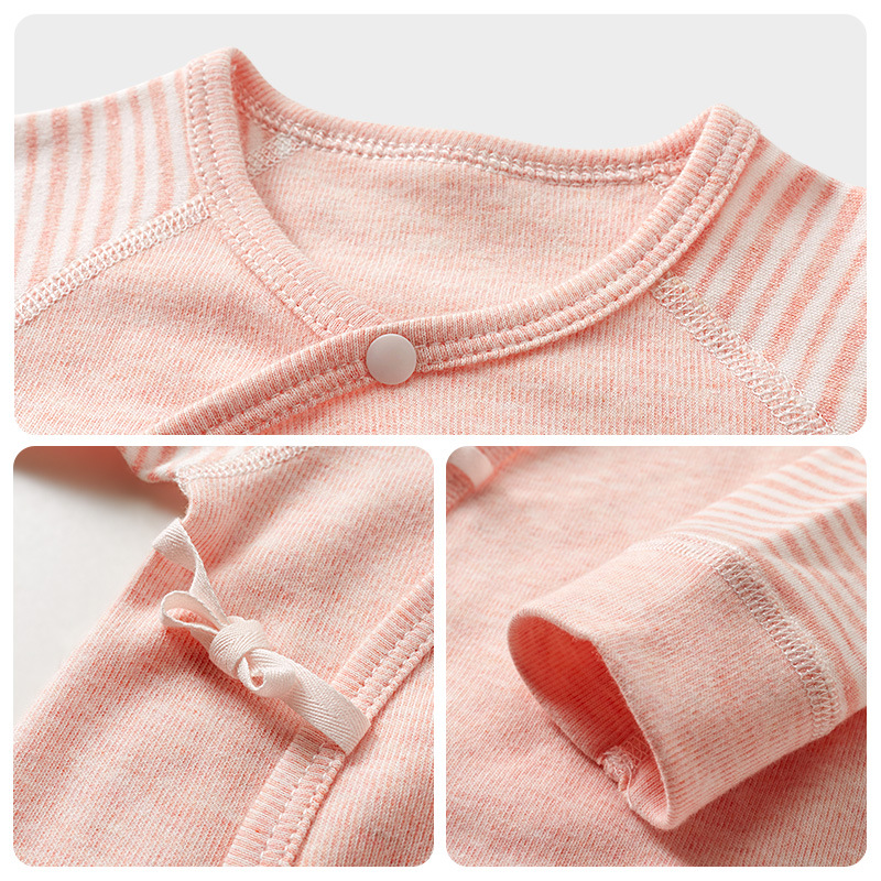 Mono de bebé para otoño e invierno, recién nacido, de algodón puro, estilo monje, ropa de dormir unisex, pelele de invierno, traje para gatear, ropa de bebé