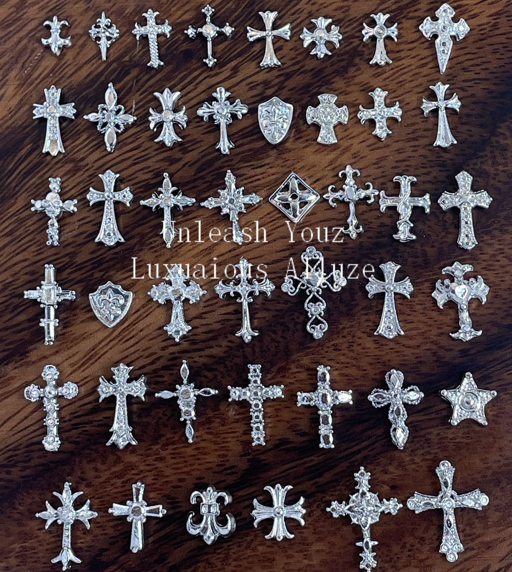 合金银色十字架混装（随机不备注）