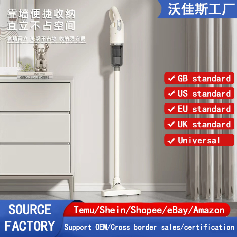 Cross-Border Handheld Vacuum Cleaner Wireless Strong Suction Cleaning Pet Hair Household Multi-Functional All-In-One Car Vacuum Cleaner