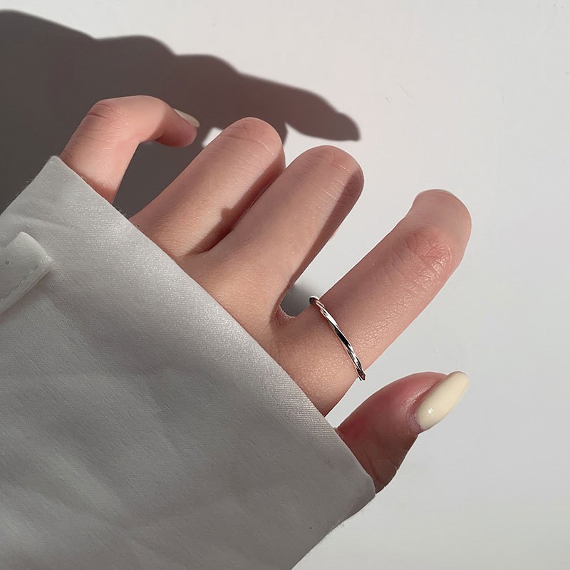 1 Piece Quantity Wave Pattern Copper Möbius Ring Couple Rings Fashion Personality Simple Open Rings For Men And Women One Pair Qixi Festival Gift One Piece Dropshipping