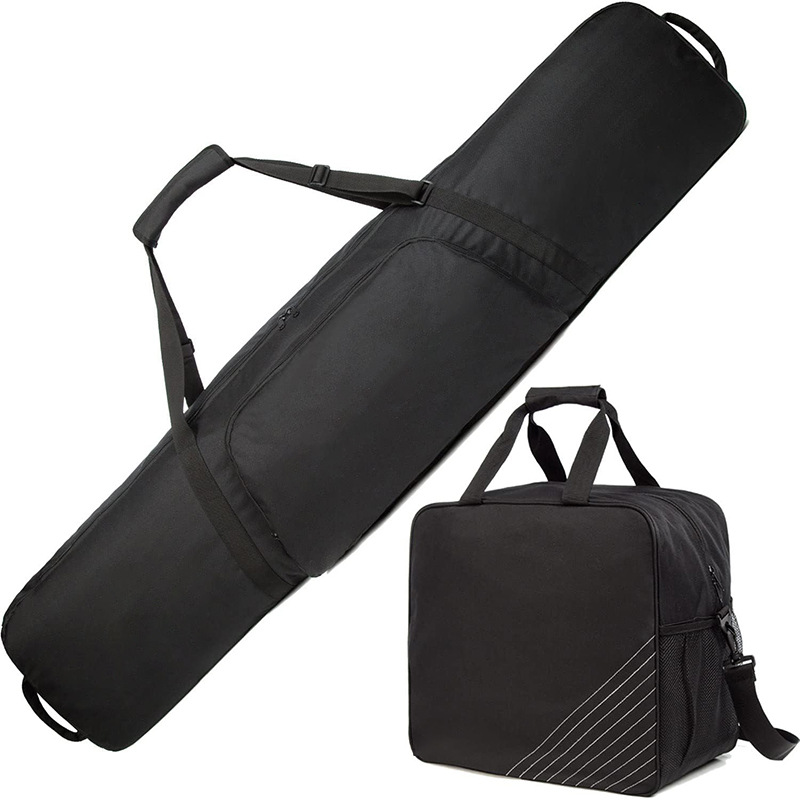 Bsci Factory Customized Ski Sports Bag, Snowboard Equipment Storage Bag, Large Capacity Sports Ski Boot Bag