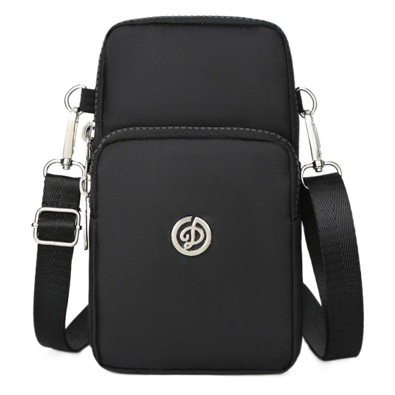 Bolsa de teléfono móvil al por mayor transfronteriza bolsa de mensajero de las mujeres Mini bolsa pequeña bolsa de muñeca bolsa de teléfono móvil Halter monedero tela