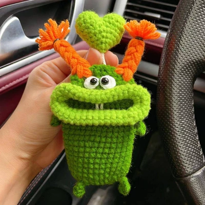 car key case protective case | Car key bag - hulk-orange-braid-universal-99-carfinished-product