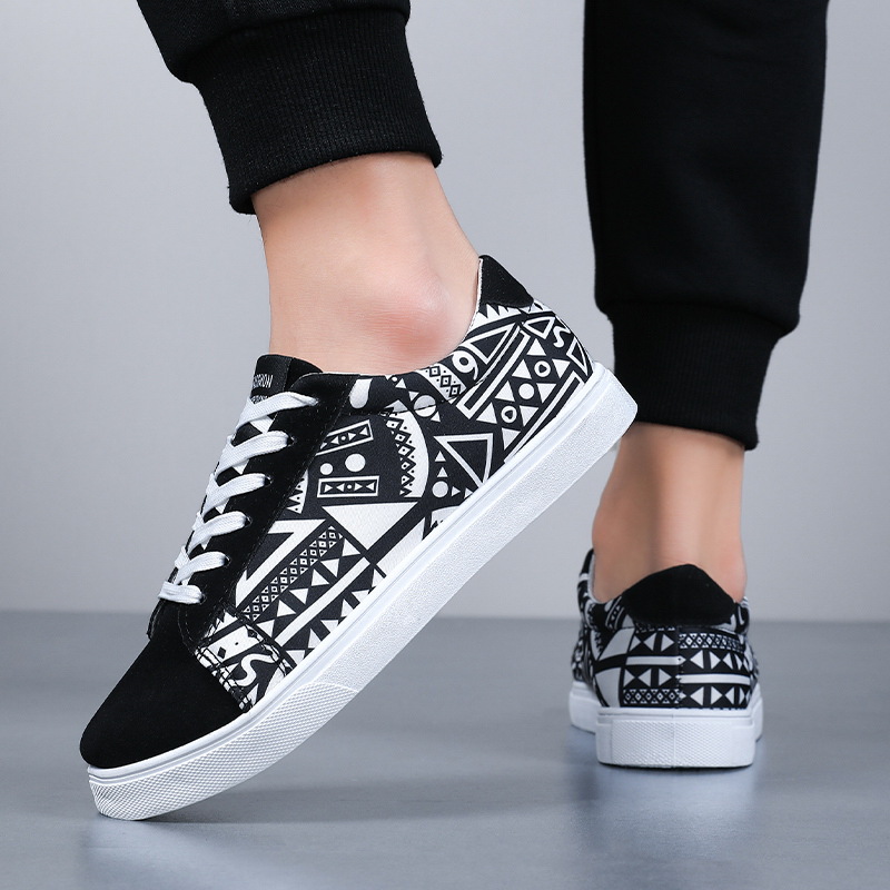 Chaussures décontractées pour homme baskets style hip hop basse_voghion.com