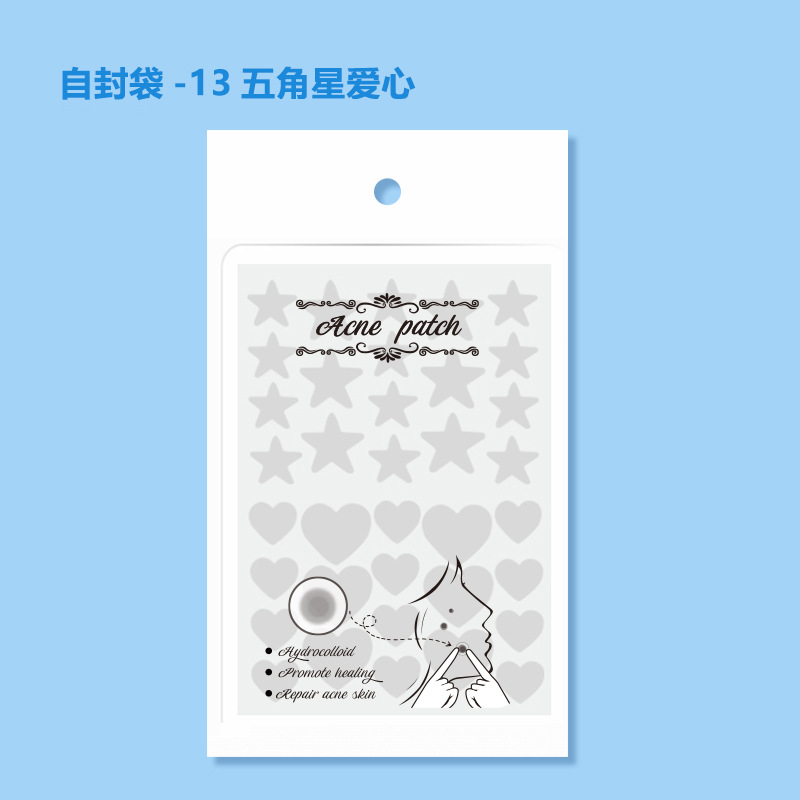 Colide de agua invisible transfronterizo parche para el acné acné acné marca pozo comercio exterior al por mayor acné acné acné acné corrector anti-verruga anti-acné