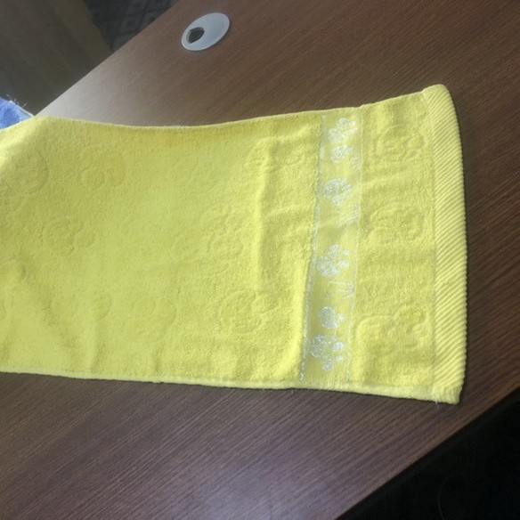 버섯면타월[옐로우]