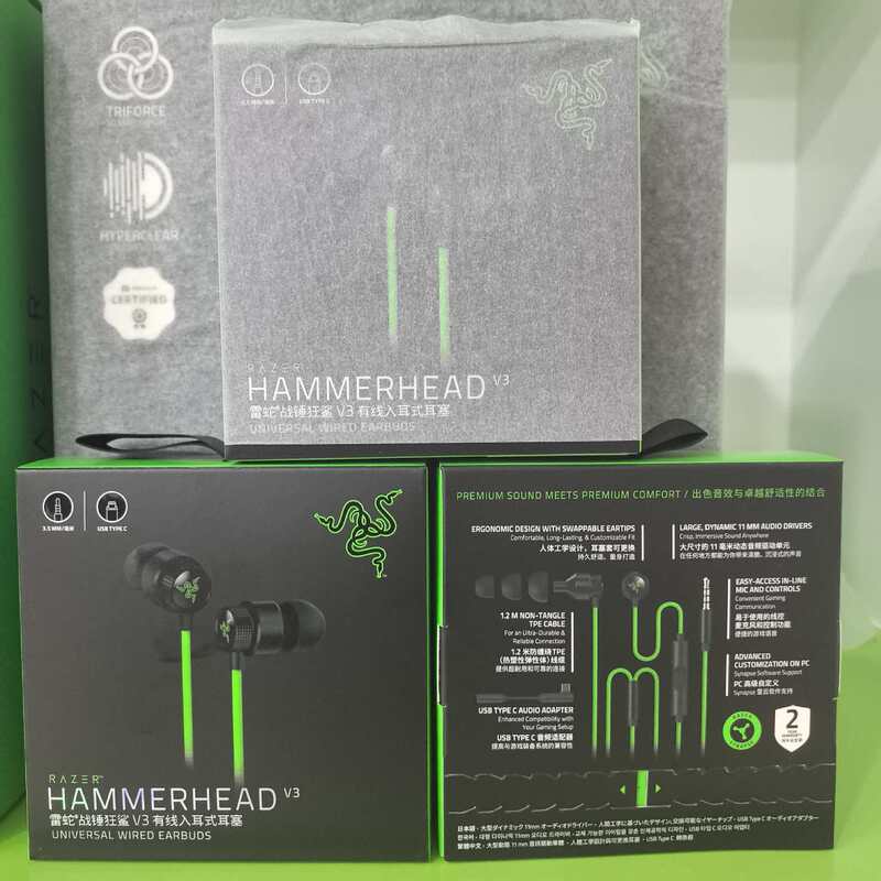 Suitable for Warhammer Shark V3 Wired Gaming In-Ear Sports Headphones