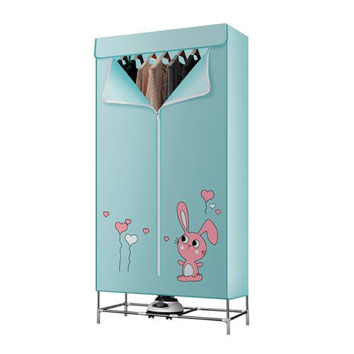 CKII tumble dryer, home clothes dryer, foldable fast drying double-layer clothing dryer, portable quiet energy-saving airflow dryer