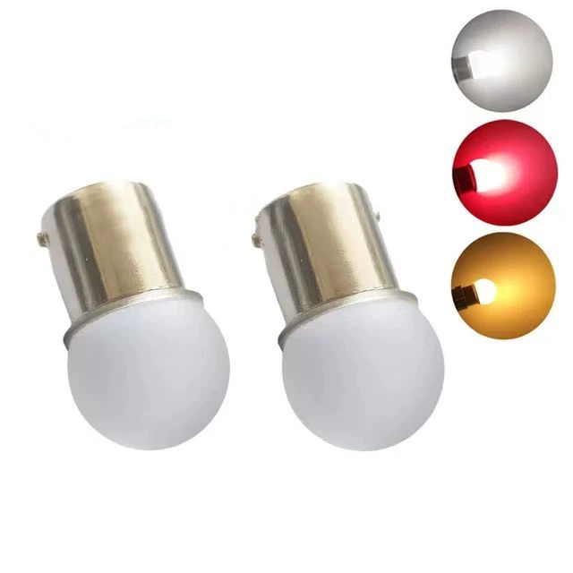 Auto motorcycle LED turning light brake light 1156 1157 9 light 3014 front light car light bulb