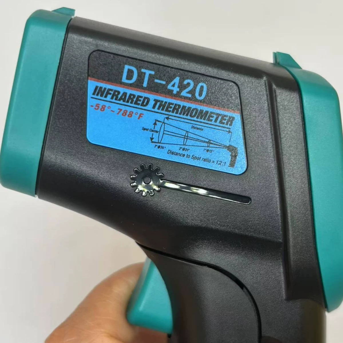 Инфракрасный термометр температуры воды температуры масла кухонная выпечка цифровой дисплей бесконтактный цифровой термометр DT420