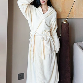 罩衣;睡袍、浴袍;浴袍