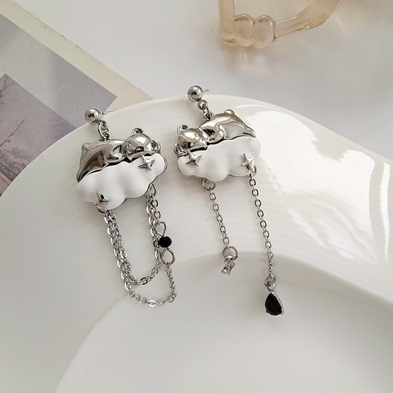 Fashion Clouds Alloy Plating Womenu0027S Drop Earrings 1 Pair