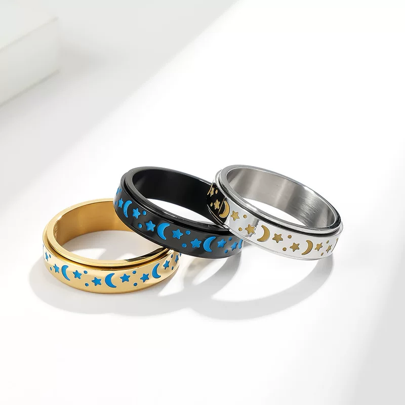 (Cross-border trading), ring stainless steel, jewelry, accessory