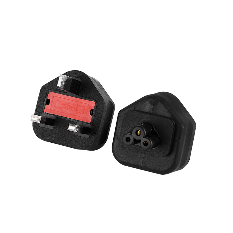 Adaptador de corriente estándar americano y estándar nacional, adaptador de enchufe de dos clavijas en forma de ocho, adaptador de voltaje universal, cable de alimentación image 5