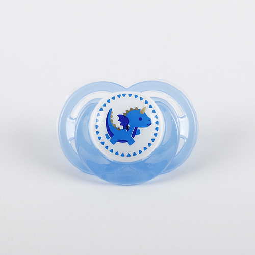 Manufacturer wholesale baby pacifier cartoon animal silicone sleeping pacifier newborn baby comfort pacifier