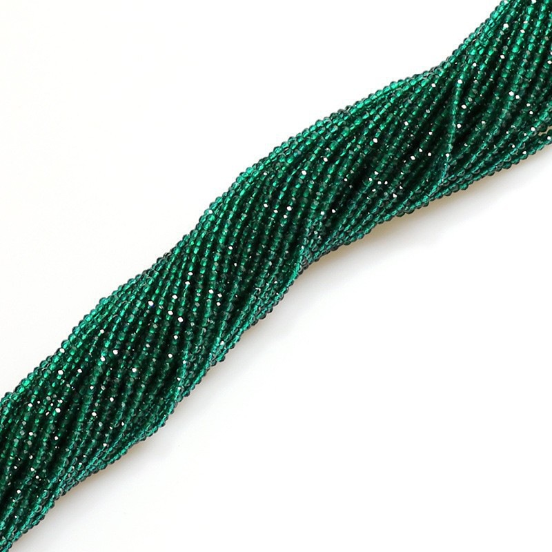 Hilo de algodón aguja súper pequeña Perla de cristal encadenada cuentas vidriadas DIY accesorios de ropa hechos a mano pulsera collar cuentas dispersas accesorios