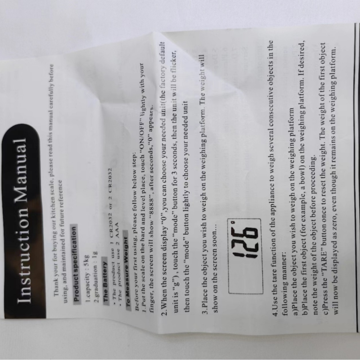 2023 nueva báscula de cocina báscula electrónica báscula de horneado báscula 5kg / 1g báscula retroiluminación