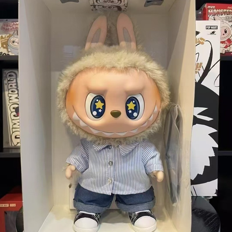 在庫あり 38CM ビッグサマー LABUBU ビニールぬいぐるみコレクショントレンド|undefined