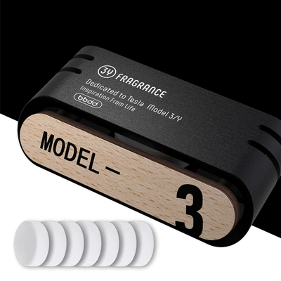New Product Wood Is Suitable for New Energy Model3/Y Car Aromatherapy Car Perfume Invisible Air Outlet Fragrance (Car Perfume Aromatherapy) - enjoy-edition-beech-3-fragrant-pieces-7