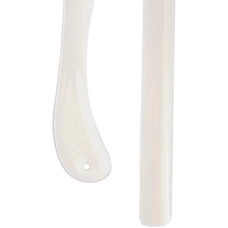 Cuchillo plegable de papel DIY cuchillo de hueso de plástico abrecartas de plástico imitación hueso de buey papel plegable raspador conjunto de 2 unidades