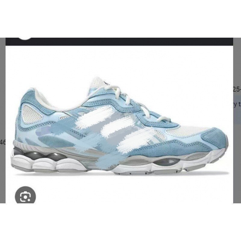 Visión alta para hombres y mujeres gel-nyc empalmado malla transpirable zapatos de carrera pareja antideslizante desgaste zapatillas deportivas casuales