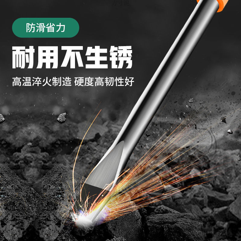 穿心螺丝刀一字超硬工业级敲击螺丝刀十字加长重型通心螺丝刀批头