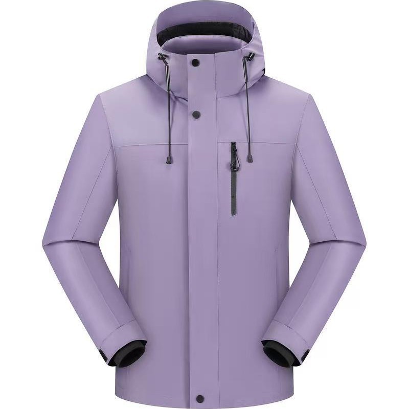 厂家直销GT双纬户外一体冲锋衣2025新款男女户外登山工作服