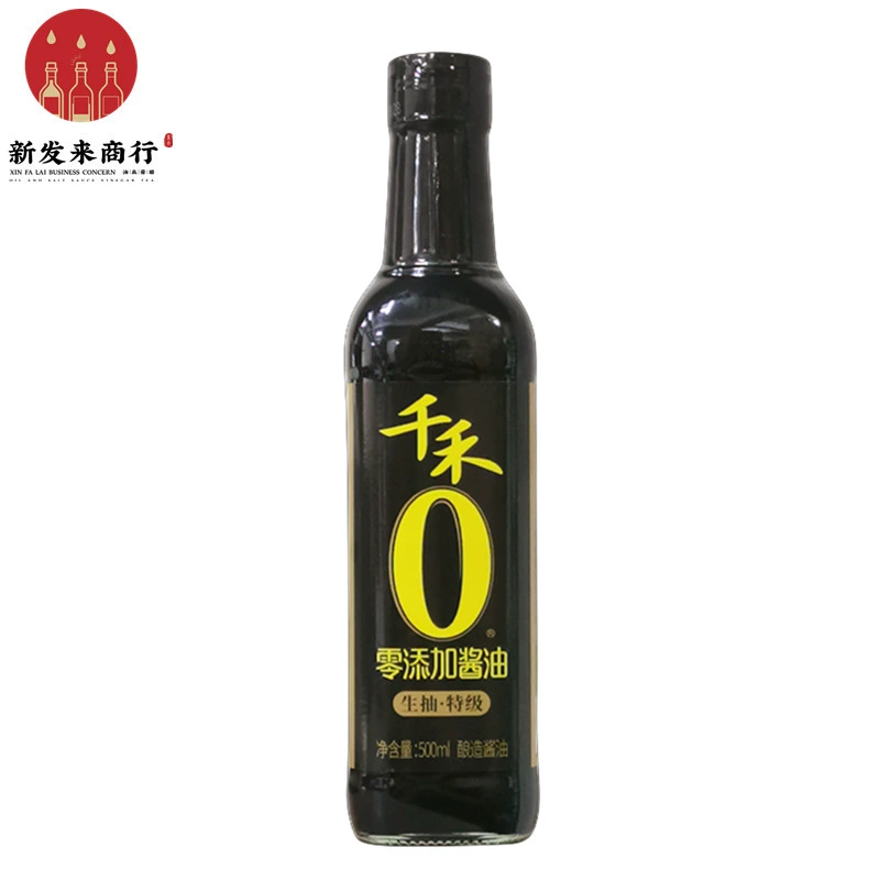 [500 мл * 12 бутылок] Легкий соевый соус Qianhe Zero Added