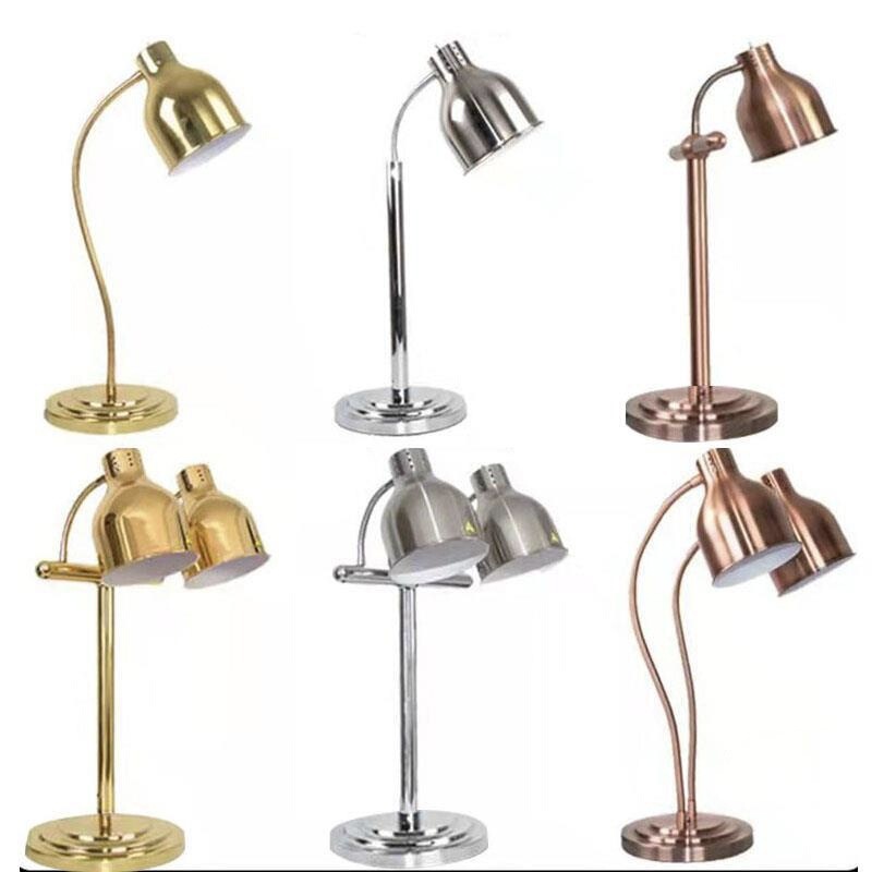 Commercial Catering Tabletop Food Warming Lamp, Buffet Warming Lamp, Food Warming Lamp, Heating Tabletop Lamp, Double-Head Warming Lamp Commercial Catering Tabletop Food Warming Lamp, Buffet Warming Lamp, Food Warming Lamp, Heating Tabletop Lamp, Double-Head Warming Lamp