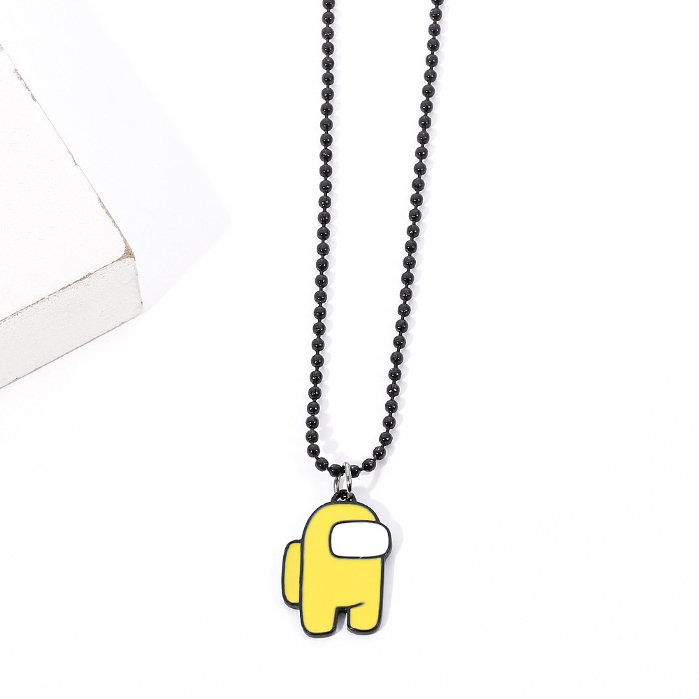 Transfronterizo nuevo al por mayor entre nosotros juego periférico collar espacio Hombre Lobo matando collar en stock