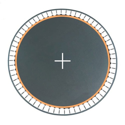 Children's Commercial Round Trampoline with Colorful Jump Mat Outdoor Protective Net Adult Spring Jumping Trampoline Durable Mesh Surface Net Cloth