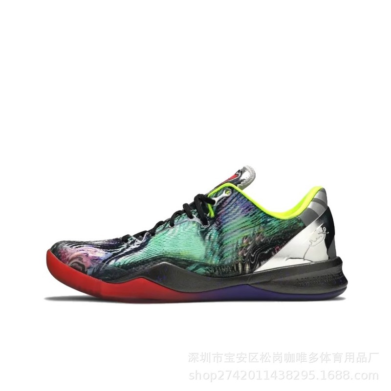 コービー8世代バスケットボールシューズ男性KOBEオシドリZK8全スター純白通気耐摩耗性滑り止めエアマット靴女性|undefined