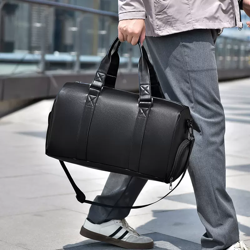男士新款旅行包独立鞋仓手提包大容量登机包单肩包斜挎包防水耐磨