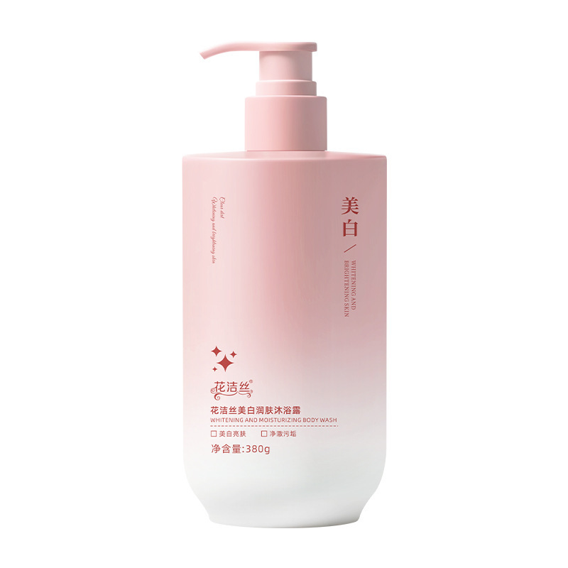 Flora Cleanser blanqueador humectante crema de baño para cuidar la piel, hidratar, suavizar, rehidratar, mejorar la rugosidad y la fragancia duradera.