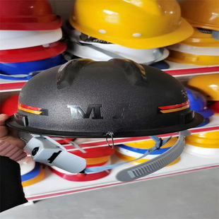 Mine safety helmet anti-static coal mine underground mine helmet ABS reflective strip frosted safety helmet