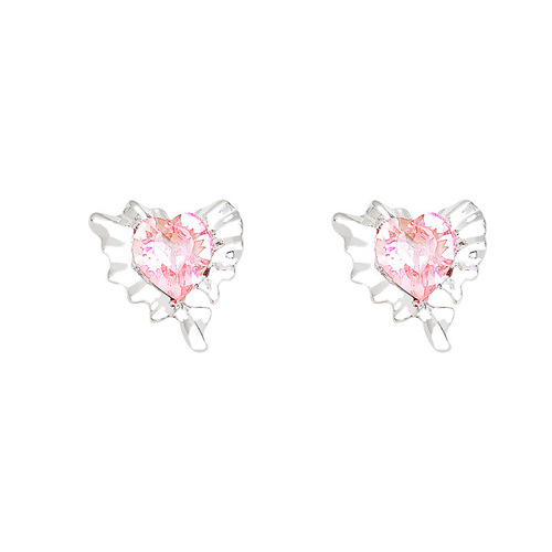 Liquid Love Earrings, Niche Design, Personality, Influencer Style, Light Luxury, Trendy, Sweet, Cool, Minimalist Earrings for Women, High-End Sensation