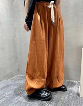 cz2025春春新女式士加厚保暖外贸棉卫裤绑带运动裤休闲防风裤长款