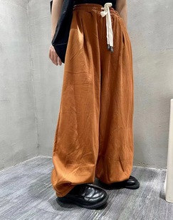 Cz2025 Spring New Women's Thickened Warm Foreign Trade Cotton Sweatpants Strappy Sports Pants Casual Windproof Pants Long Style