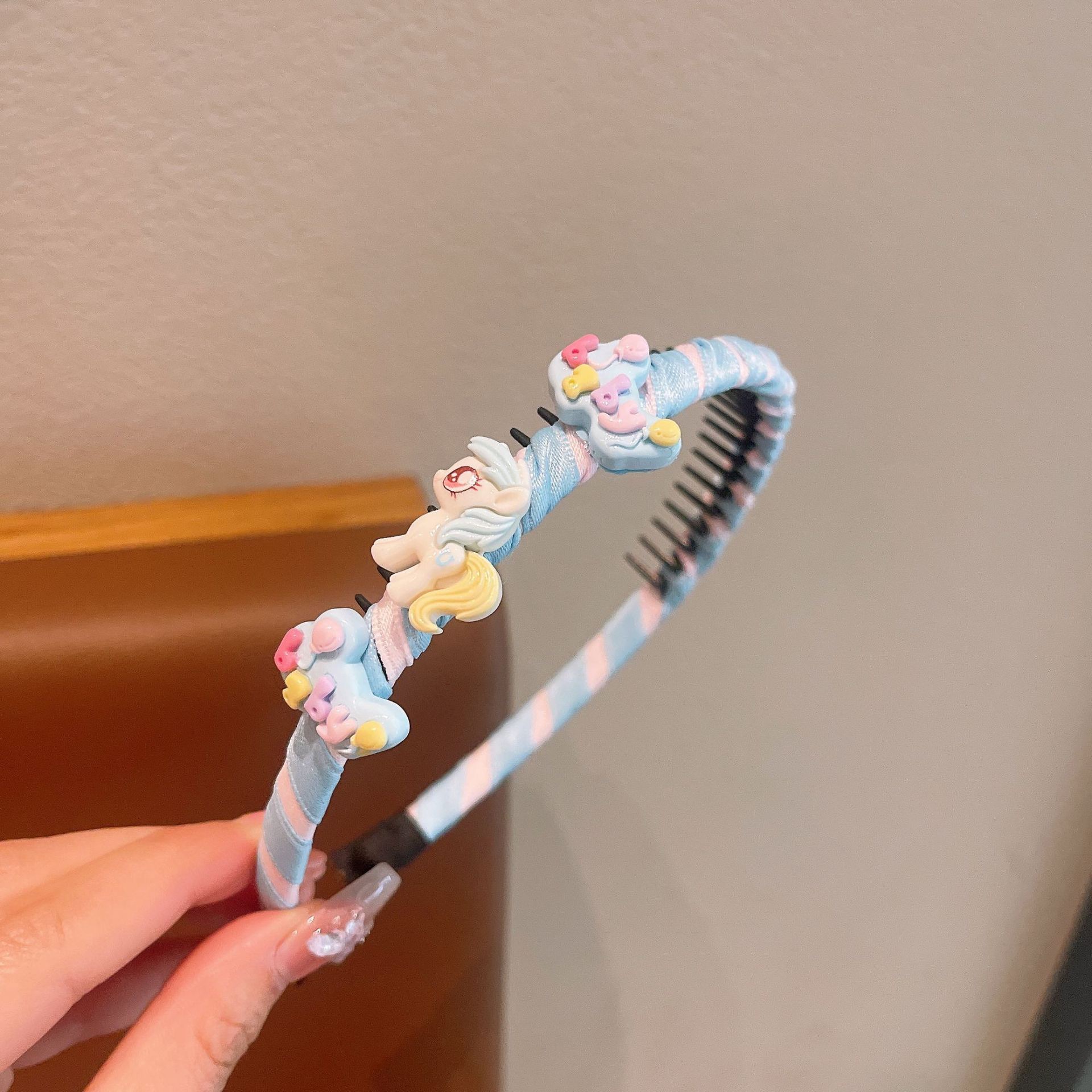 Niños de dibujos animados pony lindos pinzas de cabello niñas paoli pinzas de cabello niñas pinzas de cabello rotas para estudiantes set de pinzas de cabello BB