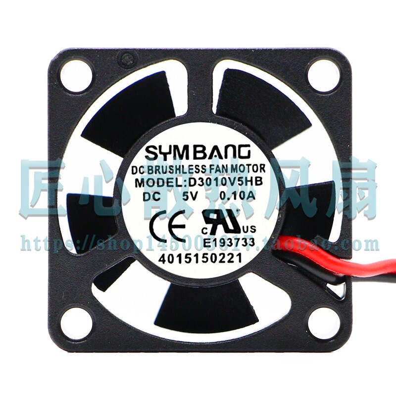 New SYM BANG D3010V5HB DC 5V 0.10A 3010 micro inverter cooling fan New SYM BANG D3010V5HB DC 5V 0.10A 3010 micro inverter cooling fan