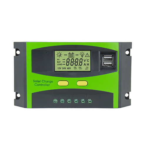 Solar Panel Controller 20A30A PV Smart Charging LED Power Generation 12V Solar Panel Controller Direct Supply
