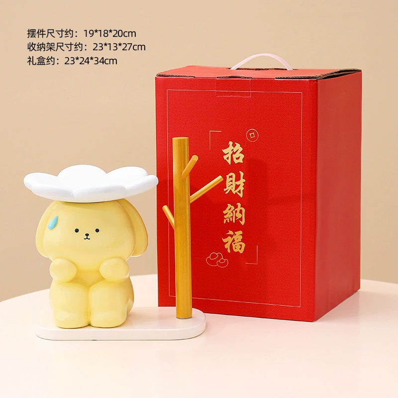 Accessory, cute storage system for keys, rabbit, decorations, Birthday gift