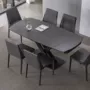 旋转组合家用小户型餐桌椅