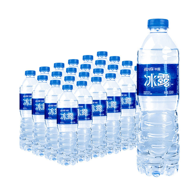 可口可乐冰露包装饮用水550ml*24瓶整箱办公用水批发代发解渴饮品