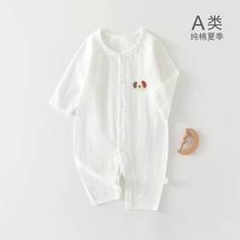 连身衣、爬服;连体衣家居服;童T恤