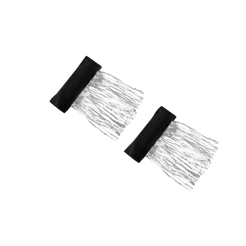 Niña mostrando el ombligo jazz jazz baile callejero traje de actuación modelo de grupo femenino pasarela práctica de moda traje de actuación de borla fresco