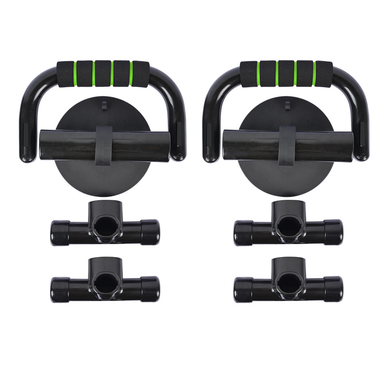 Soporte push-up en forma de I músculo abdominal pecho músculo equipo de la aptitud casa sit-up ventosa auxiliar máquina de laminación del vientre