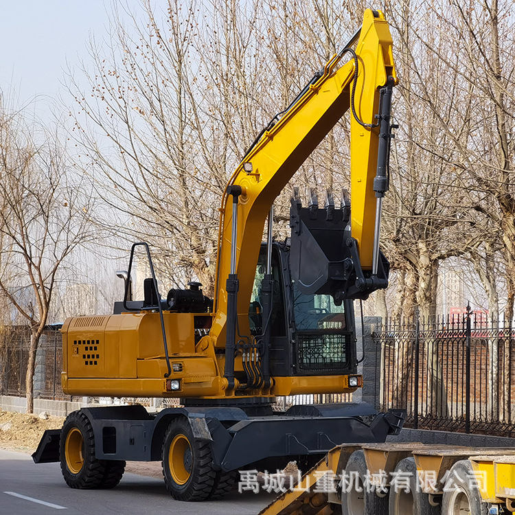 山东源头实力工厂180轮式挖掘机 性价比高的轮挖