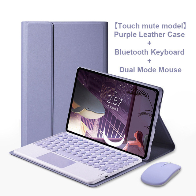 Redmi Pad SE 11 インチ 2023 Bluetooth キーボード保護カバー ラウンドキャップ マジックタッチ Redmi Pad 2 ケースに適しています。|undefined