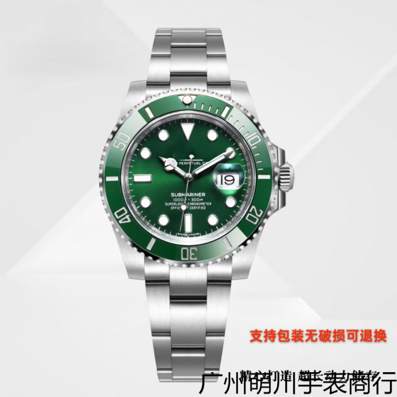 C Factory Submariner Mechanical 3235 Men's Automatic Stainless Steel Cross-Border Trade Luminous Watch